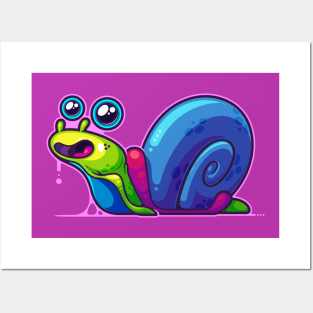 Dale The Snail Posters and Art